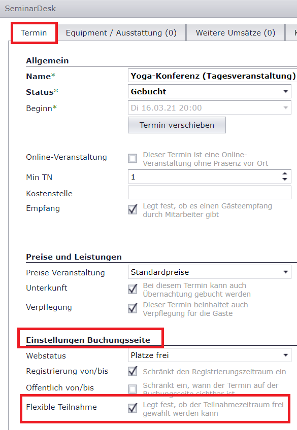 SeminarDesk flexible Teilnahme